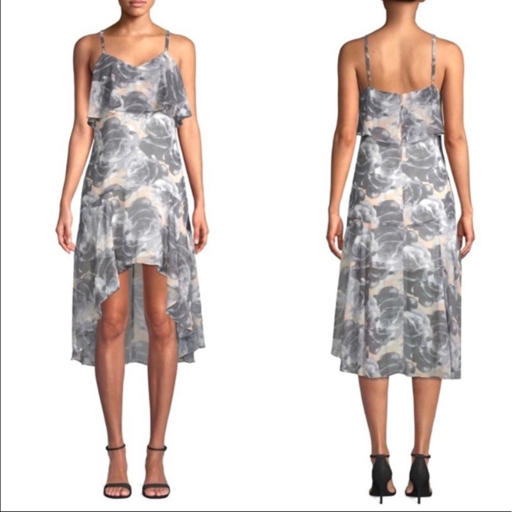 Ali & Jay floral high-low dress